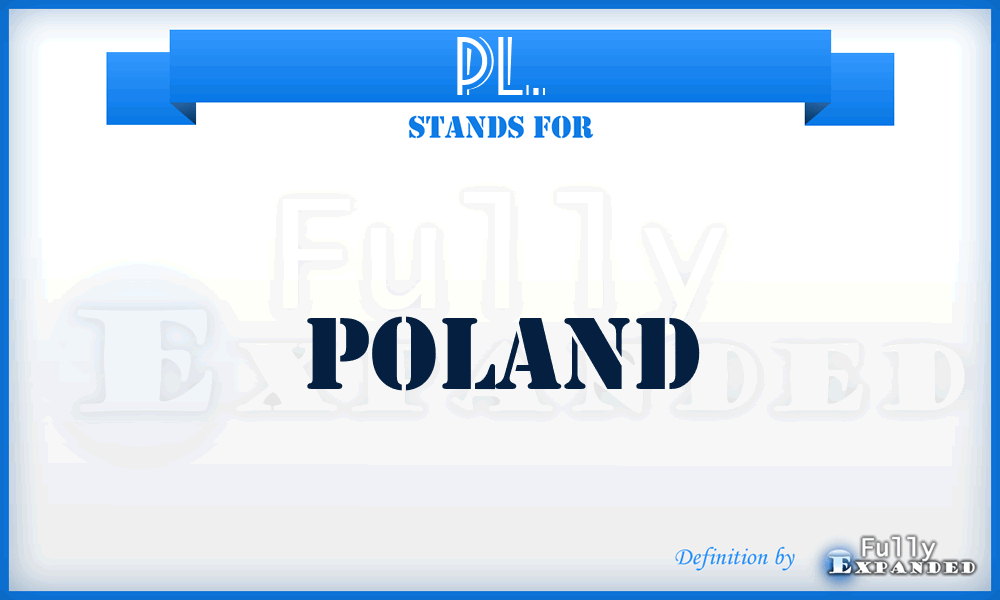 PL. - Poland