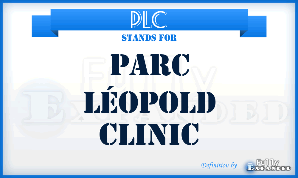 PLC - Parc Léopold Clinic