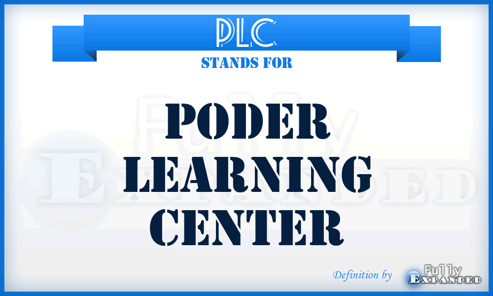 PLC - Poder Learning Center
