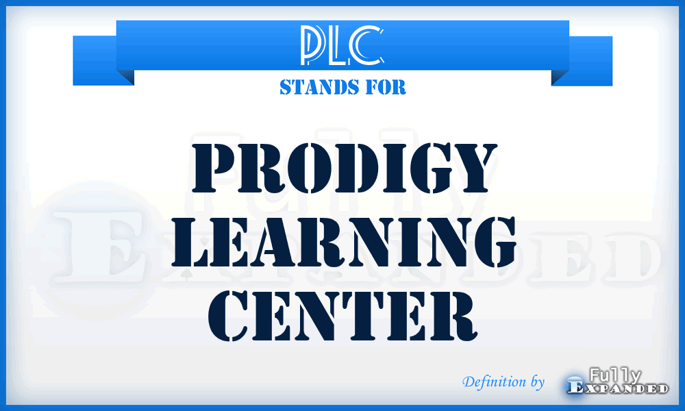 PLC - Prodigy Learning Center