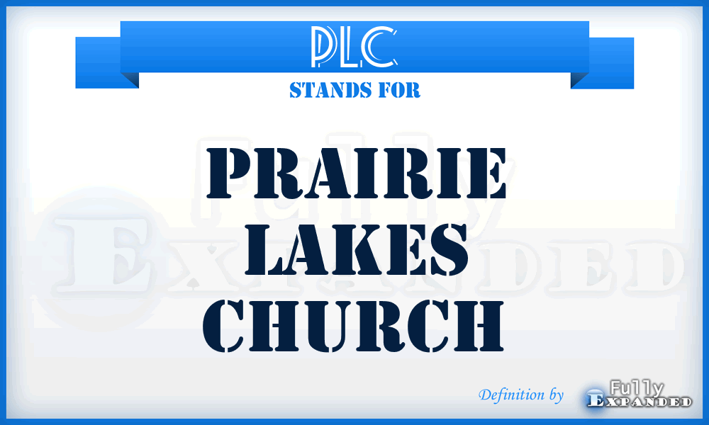 PLC - Prairie Lakes Church