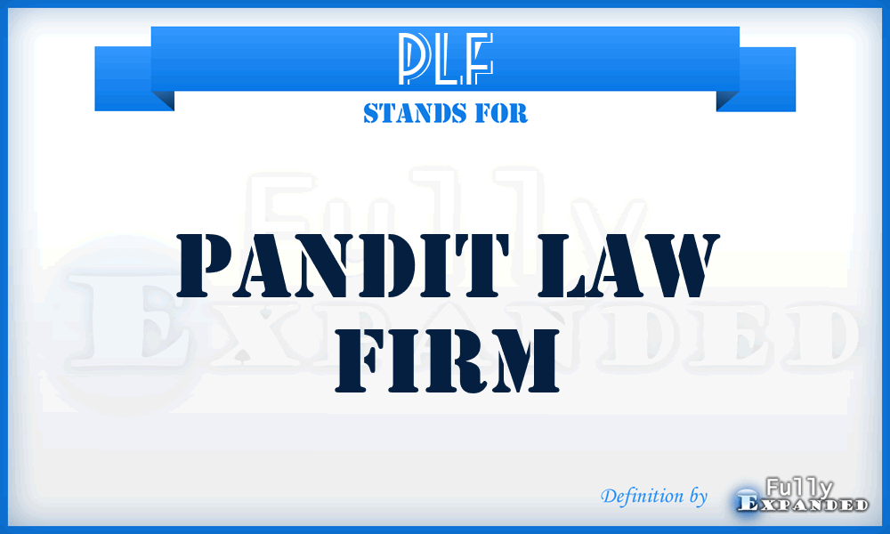 PLF - Pandit Law Firm
