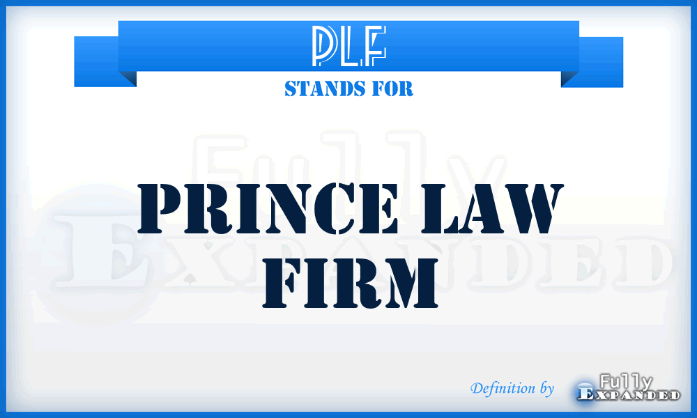 PLF - Prince Law Firm