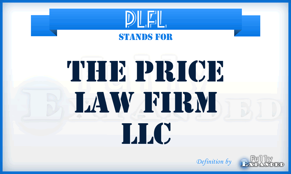 PLFL - The Price Law Firm LLC