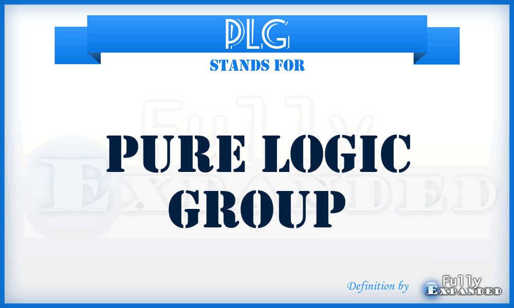 PLG - Pure Logic Group