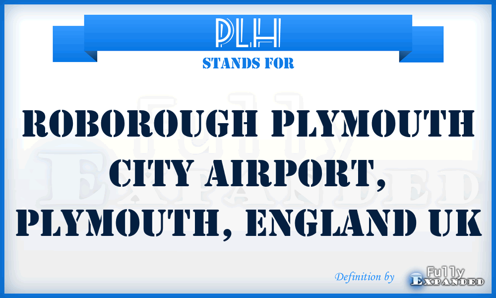 PLH - Roborough Plymouth City Airport, Plymouth, England UK