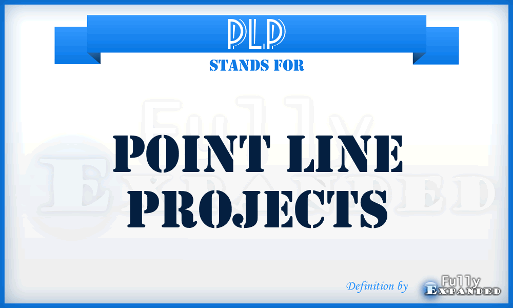 PLP - Point Line Projects