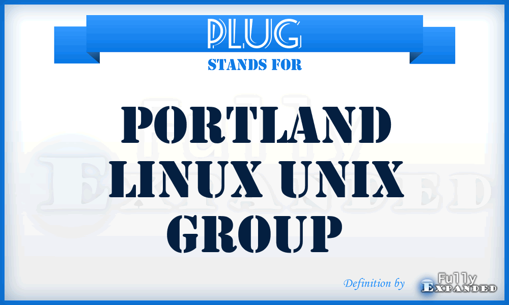 PLUG - Portland Linux Unix Group