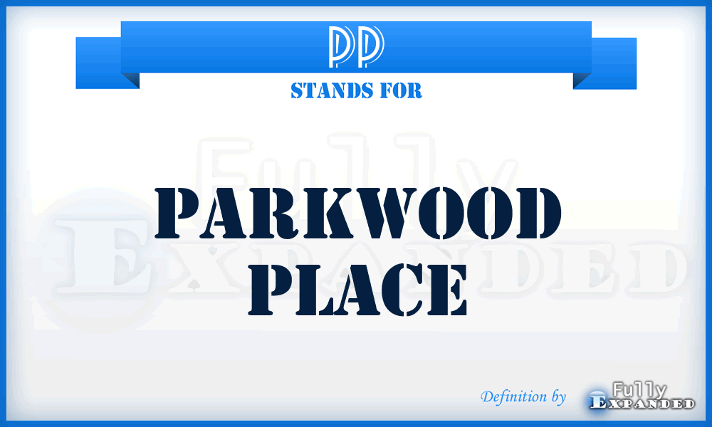 PP - Parkwood Place