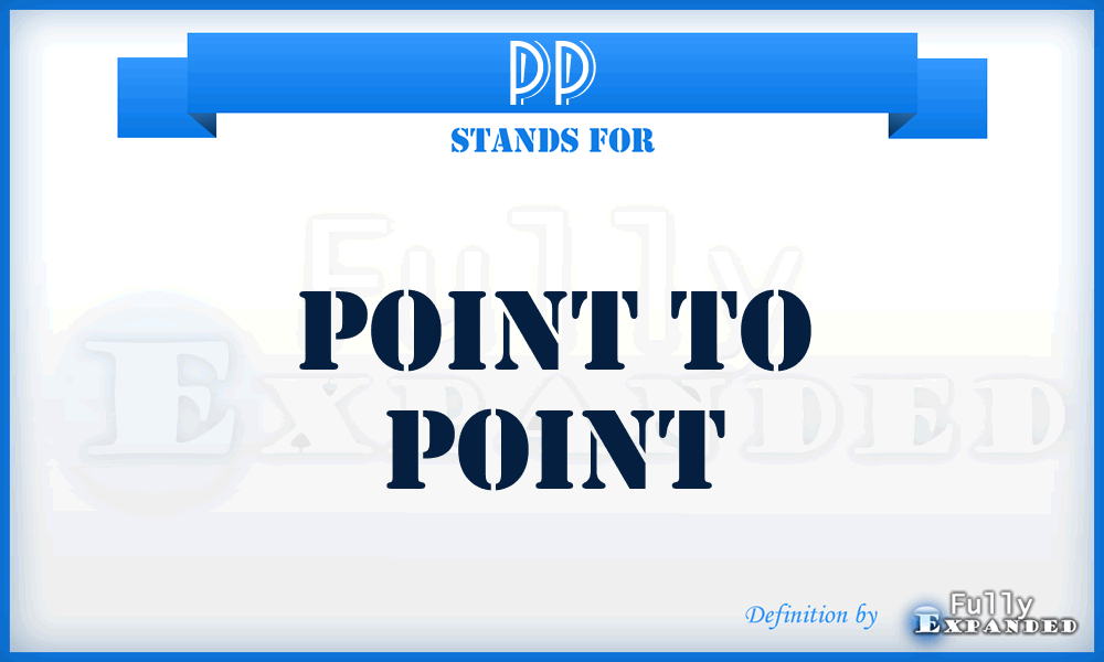 PP - Point to Point