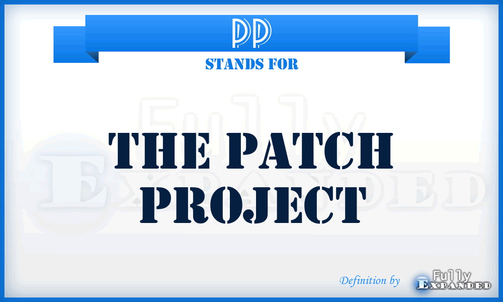 PP - The Patch Project