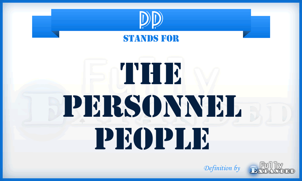 PP - The Personnel People