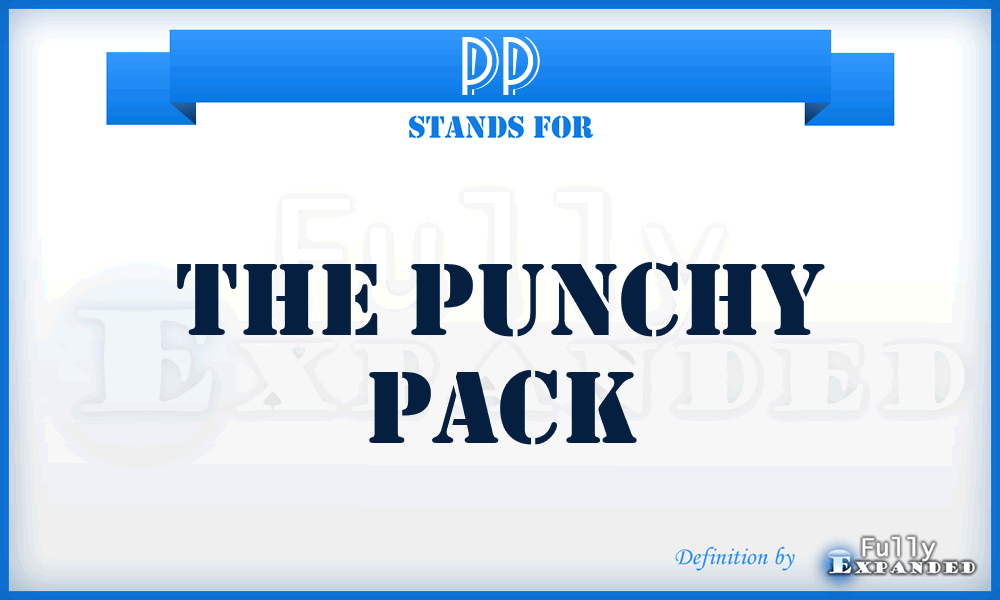 PP - The Punchy Pack