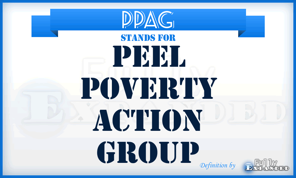 PPAG - Peel Poverty Action Group