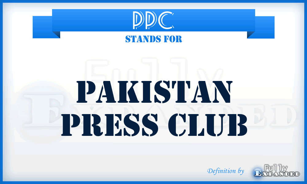 PPC - Pakistan Press Club