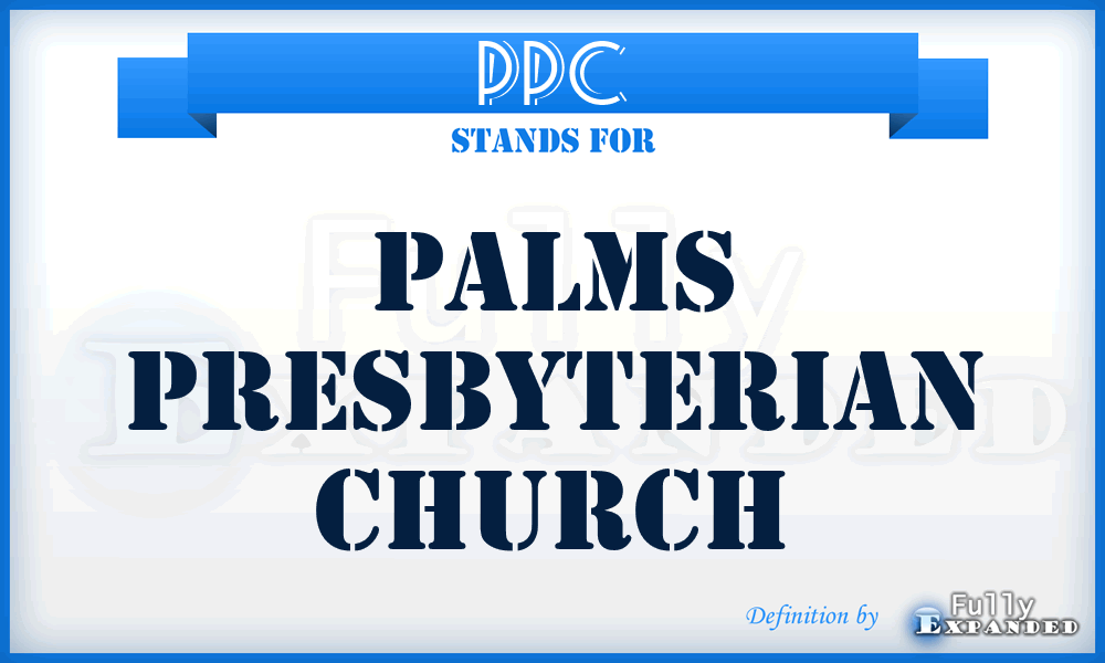 PPC - Palms Presbyterian Church