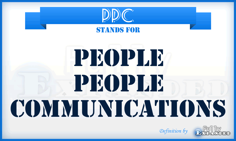 PPC - People People Communications
