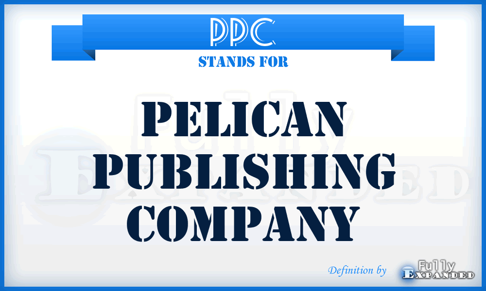 PPC - Pelican Publishing Company