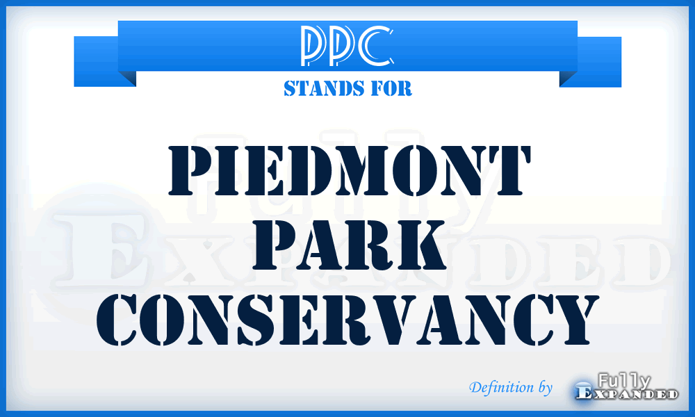 PPC - Piedmont Park Conservancy