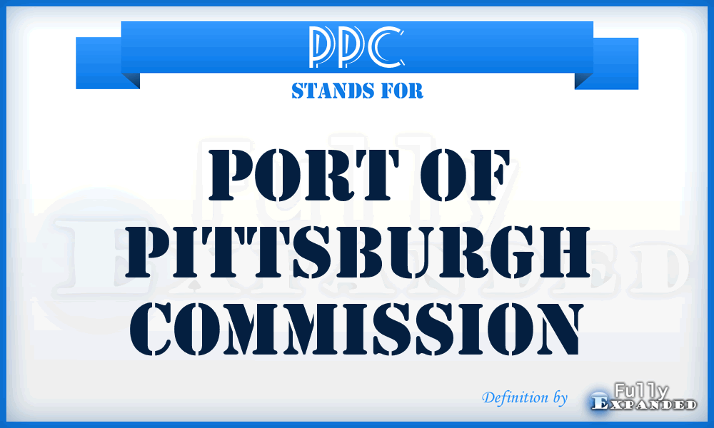 PPC - Port of Pittsburgh Commission