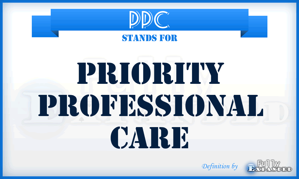 PPC - Priority Professional Care