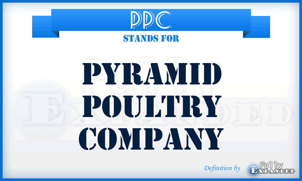 PPC - Pyramid Poultry Company