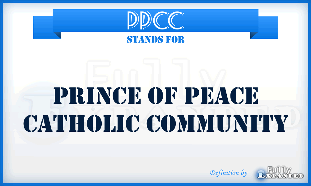 PPCC - Prince of Peace Catholic Community