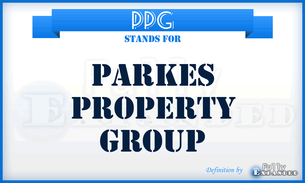 PPG - Parkes Property Group