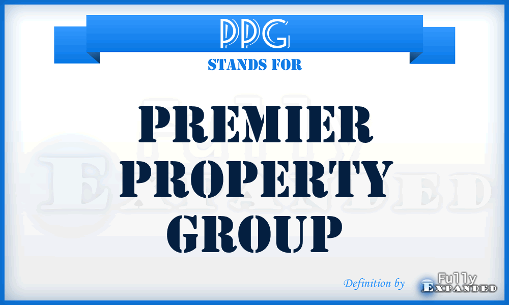 PPG - Premier Property Group