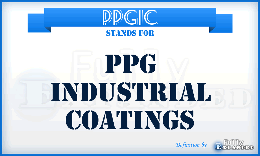 PPGIC - PPG Industrial Coatings