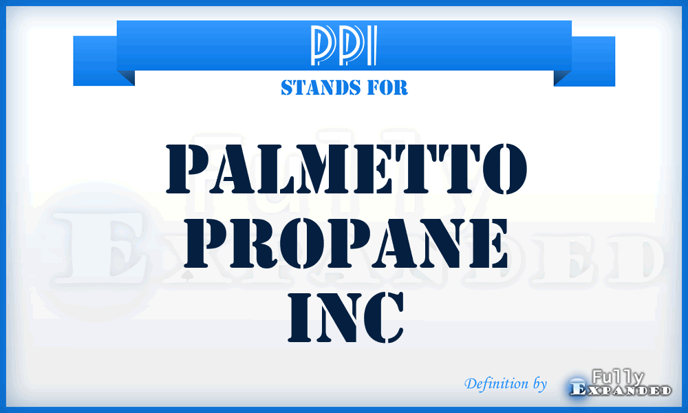 PPI - Palmetto Propane Inc