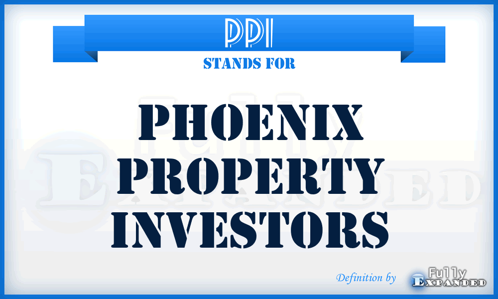 PPI - Phoenix Property Investors