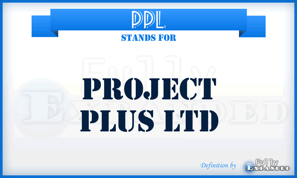 PPL - Project Plus Ltd