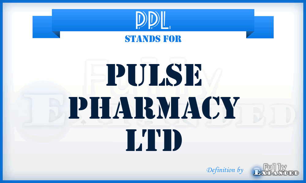 PPL - Pulse Pharmacy Ltd