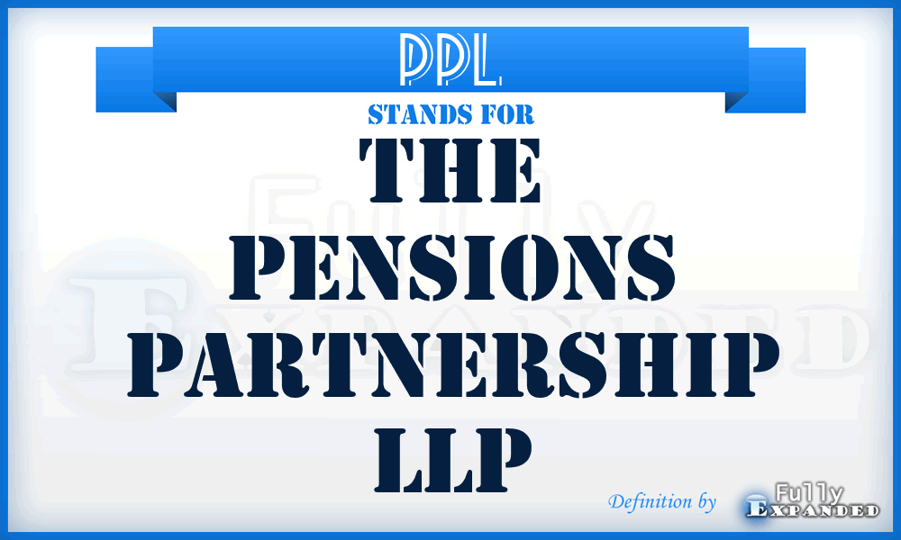 PPL - The Pensions Partnership LLP