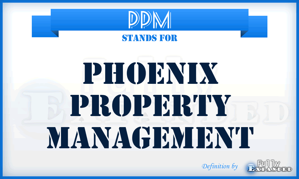 PPM - Phoenix Property Management