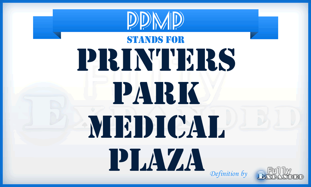 PPMP - Printers Park Medical Plaza
