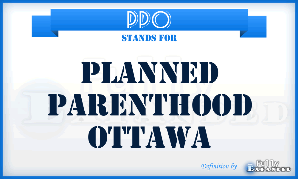 PPO - Planned Parenthood Ottawa