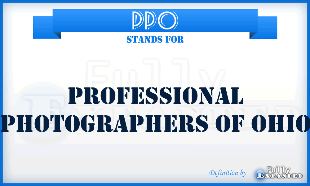 PPO - Professional Photographers of Ohio