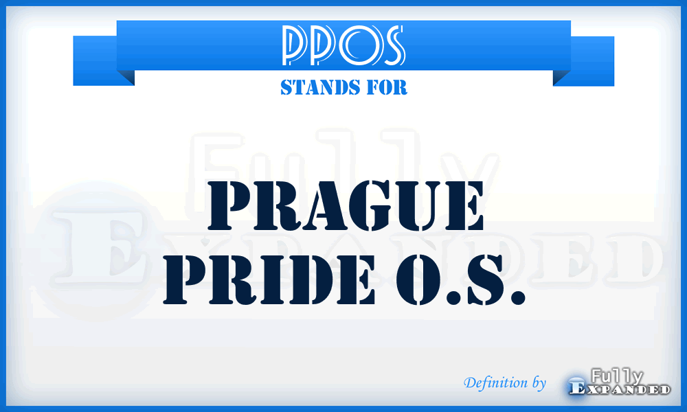 PPOS - Prague Pride O.S.