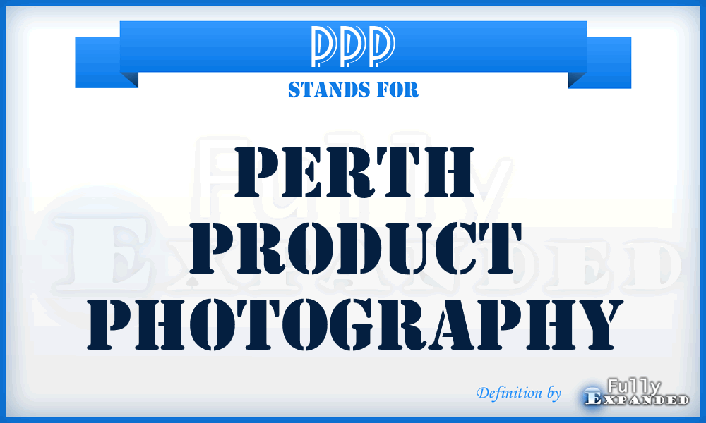 PPP - Perth Product Photography