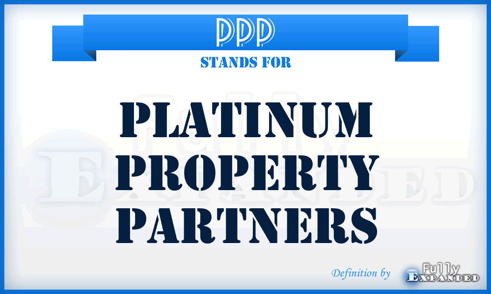 PPP - Platinum Property Partners