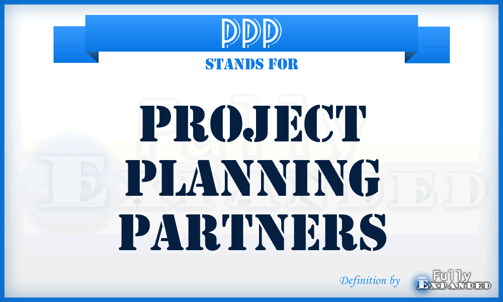 PPP - Project Planning Partners