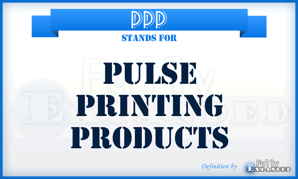 PPP - Pulse Printing Products