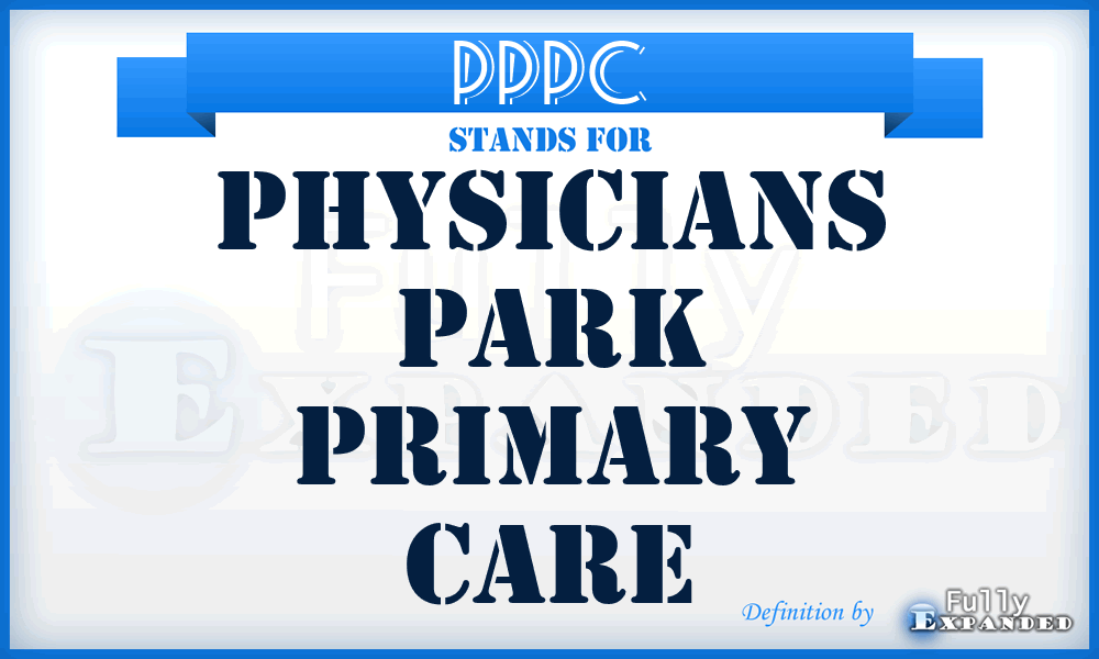 PPPC - Physicians Park Primary Care