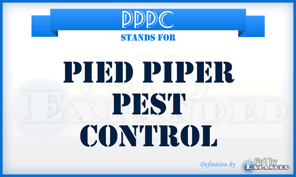 PPPC - Pied Piper Pest Control