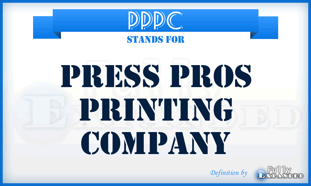 PPPC - Press Pros Printing Company