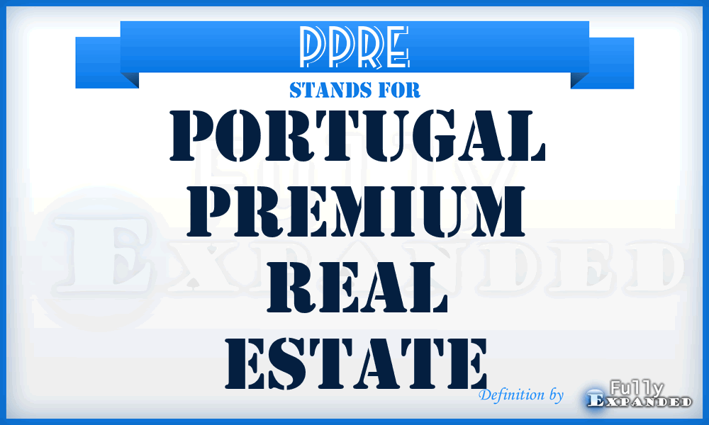 PPRE - Portugal Premium Real Estate