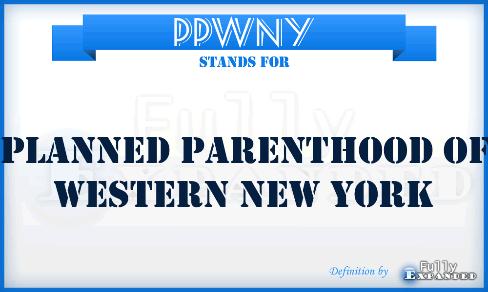 PPWNY - Planned Parenthood of Western New York