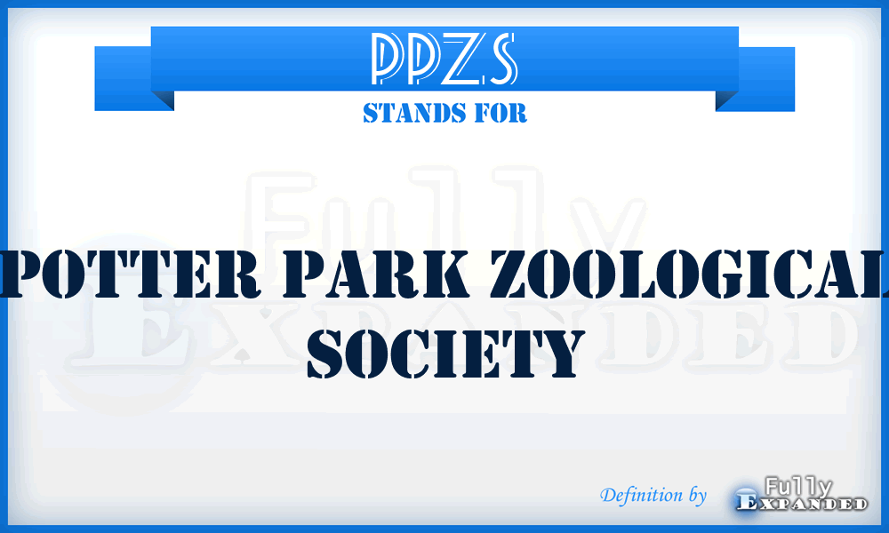 PPZS - Potter Park Zoological Society